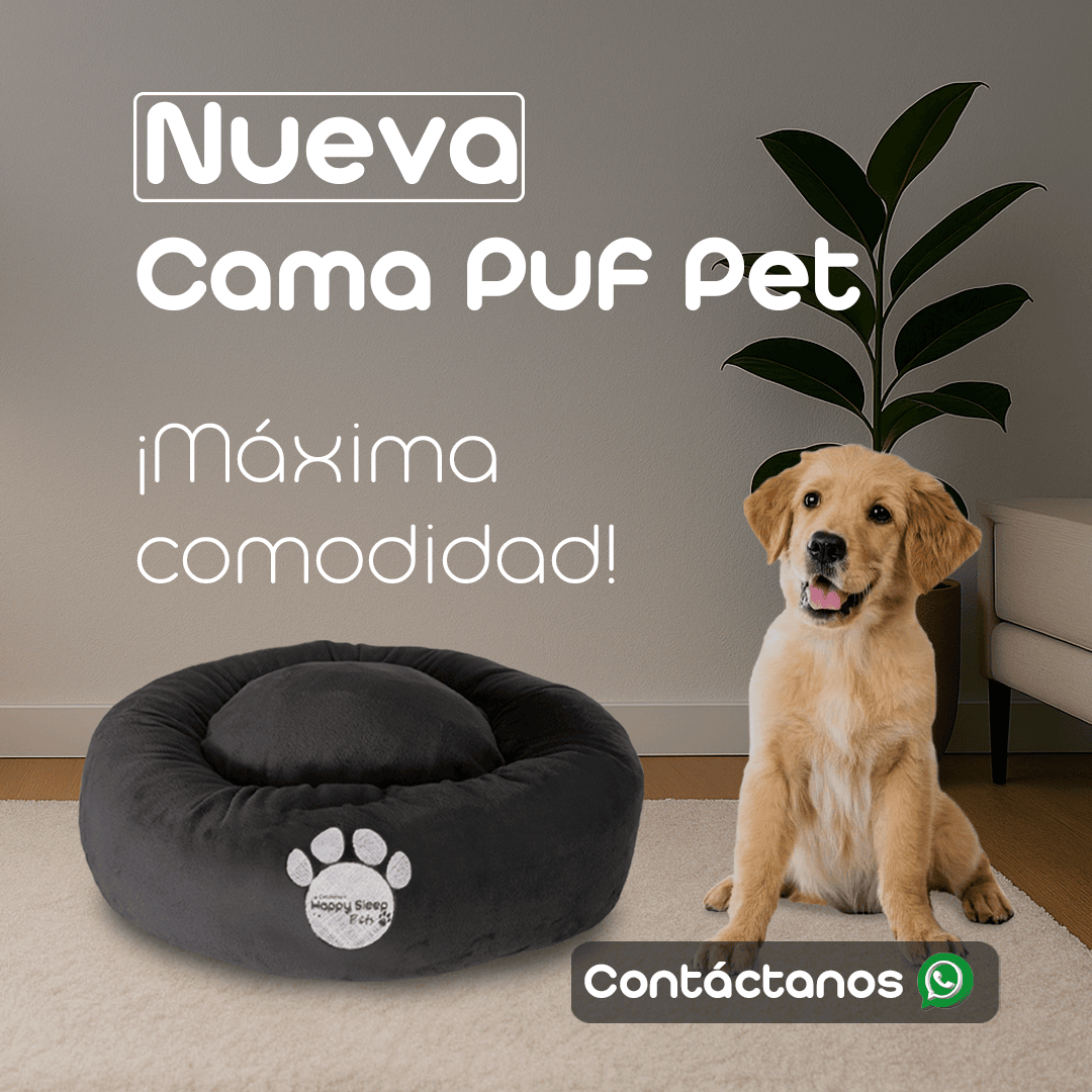 Lanzamiento Cama Puf Pet