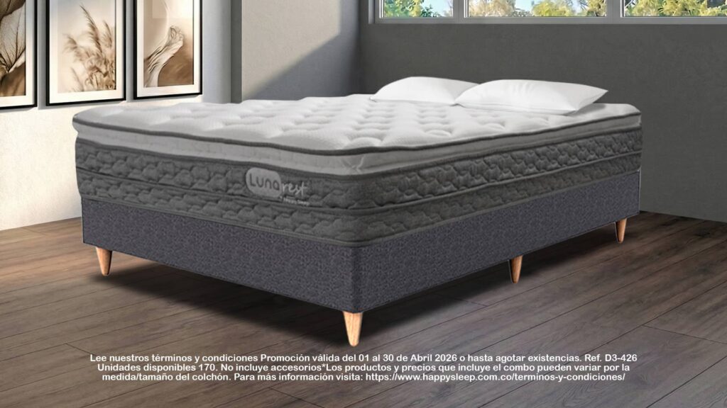 colchon lunarest promocion abril 2026