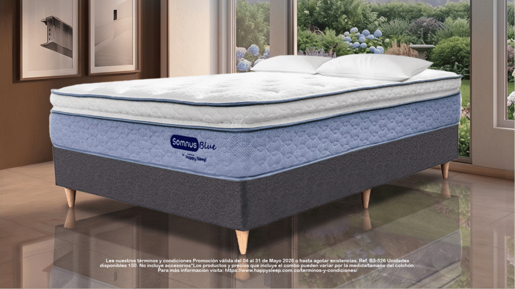 colchon somnus blue premium promocion mayo 2026