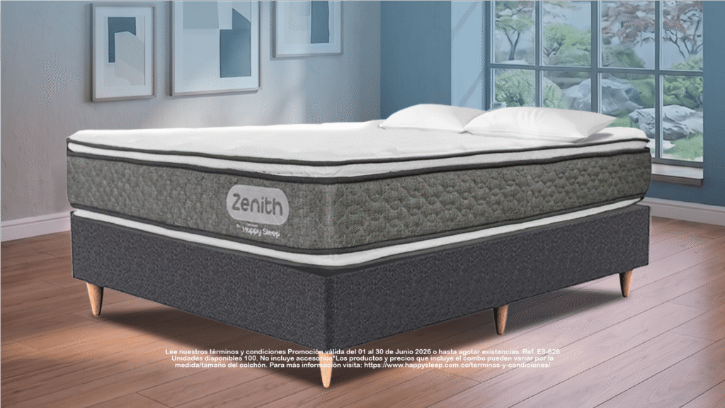 colchon zenith promocion junio 2026