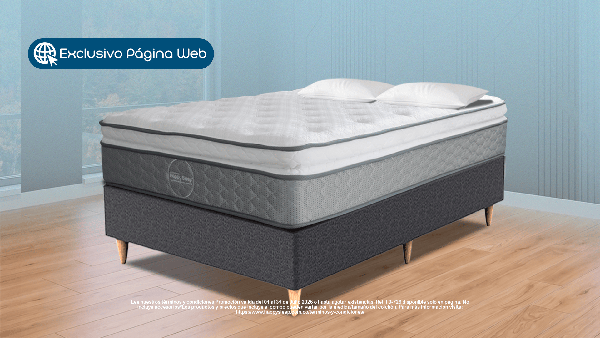 colchon sky blue promocion julio 2026