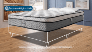 colchon sky blue