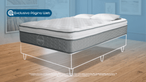 Colchon sky blue