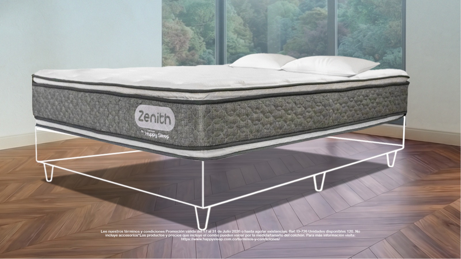 colchon zenith promocion 2026 julio