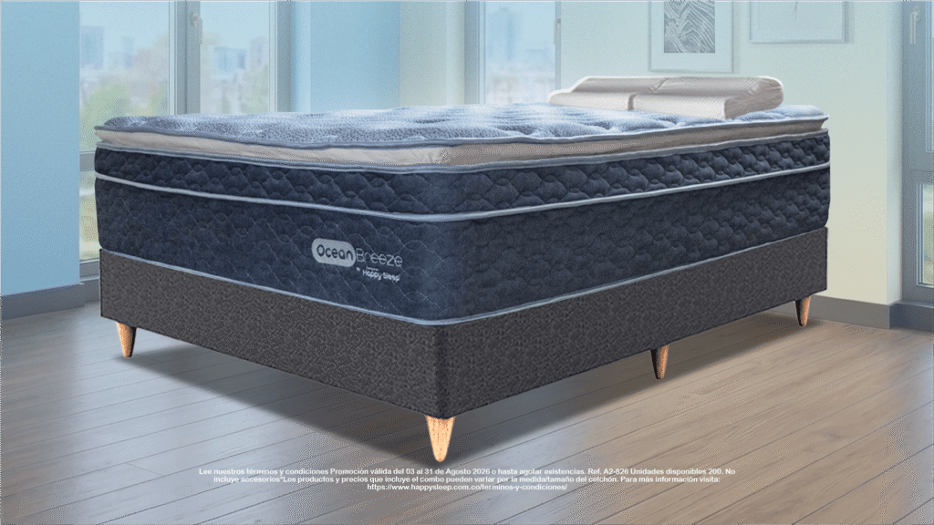 colchon ocean breeze promocion agosto 2026
