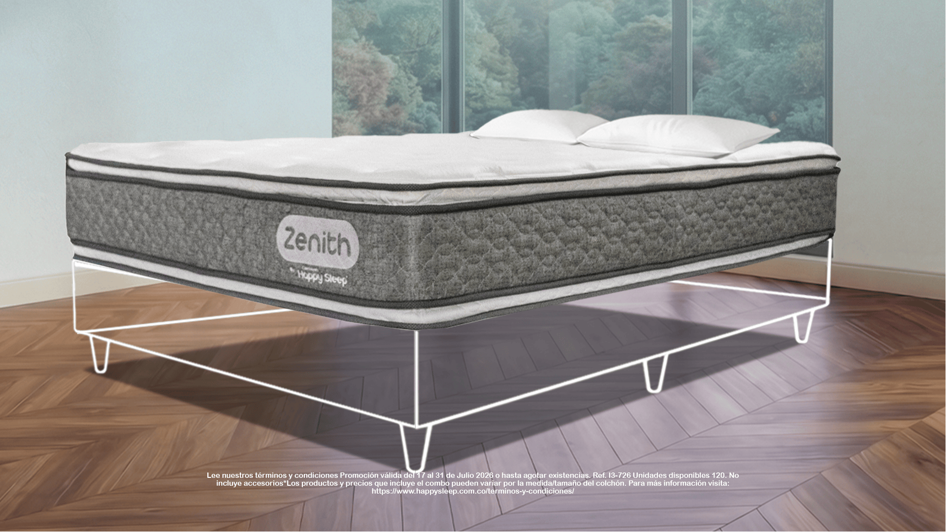 colchon zenith promocion 2026 julio