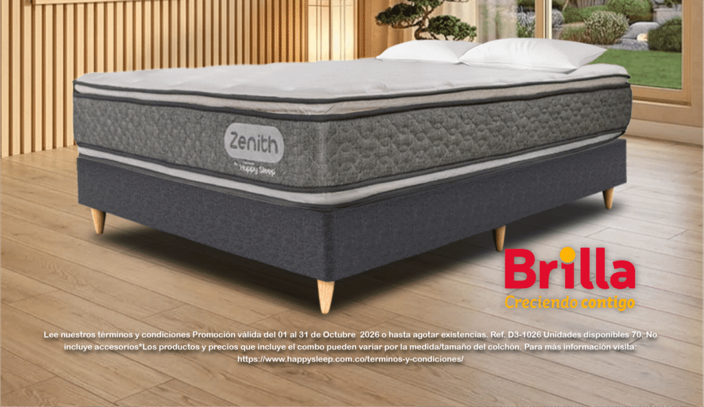 colchon zenith promocion octubre 2026
